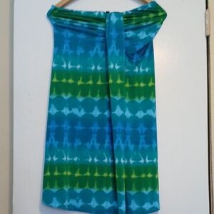 Apt. 9 Tye Dye Strapless Womans Dress M